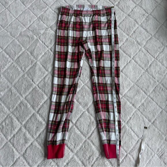Hanna Andersson | Red Holiday Plaid Matching Family Pajama Set | Size Large - Picture 12 of 14